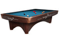 Billardtisch "Dynamic III", 9', braun, Pool, gebraucht, Simonis 860 elektrikblau