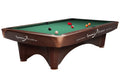 Billardtisch "Dynamic III", 9', braun, Pool, gebraucht, Simonis 760 gelbgrün