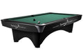 Billardtisch "Dynamic III", 9', matt schwarz, Pool, gebraucht, Simonis 760 gelbgrün