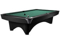 Billardtisch, Pool, Dynamic III, 9 ft. (Fuß), matt-schwarz, Simonis 860 gelbgrün