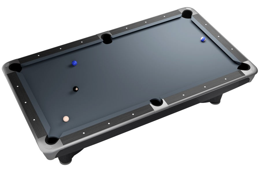 Billardtisch, Pool, Dynamic III, 9 ft. (Fuß), grau, gebraucht, Simonis 860 shark grey