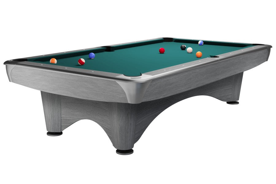 Billardtisch, Pool, Dynamic III, 9 ft. (Fuß), hellgrau, Simonis 760 blaugrün