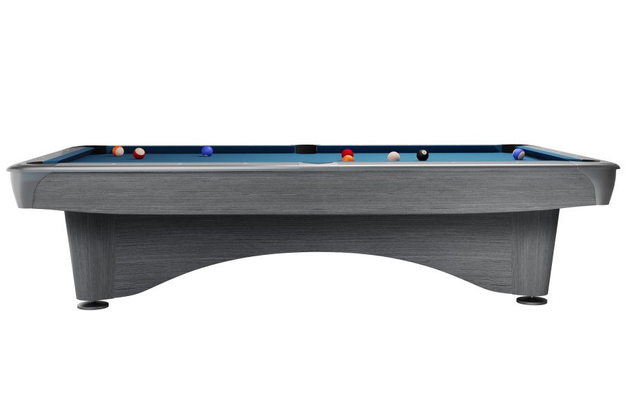 Billardtisch, Pool, Dynamic III, 9 ft. (Fuß), hellgrau, Simonis 760 burgund
