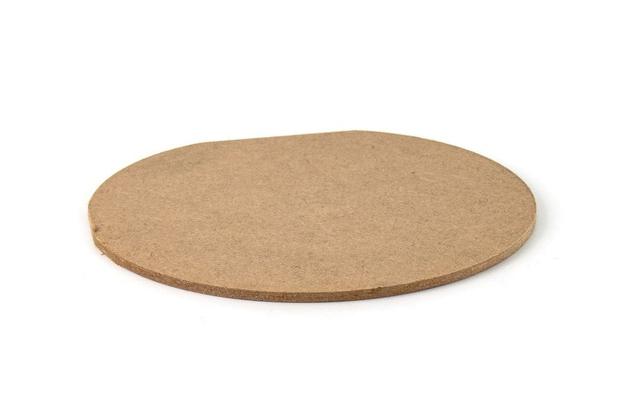 Holzscheibe für Stellfüße, Plywood, 3mm Dick, 115mm Durchmesser