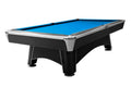 Billardtisch, Pool, Hurricane, 9 ft. (Fuß), matt-schwarz, Ausstellungsstück, Clubtuch royalblau