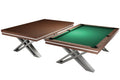 Billardtisch / Esstisch, Pool, Rasson Pierce, 8 ft. (Fuß), walnuss, Simonis 860 gelbgrün