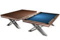 Billardtisch / Esstisch, Pool, Rasson Pierce, 8 ft. (Fuß), walnuss, Simonis 860 royalblau