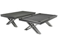 Billardtisch / Esstisch, Pool, Rasson Pierce, 8 ft. (Fuß), dunkelgrau, Simonis 760 grau