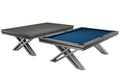 Billardtisch / Esstisch, Pool, Rasson Pierce, 8 ft. (Fuß), dunkelgrau, Simonis 860 royalblau