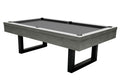 Billardtisch, Pool, Upcon, 8 ft. (Fuß), graue Eiche, 8 ft., Clubtuch grau