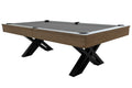 Billardtisch, Pool, X-Con, 8 ft. (Fuß), graue Eiche, Simonis 860 grau
