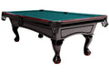 Billardtisch, Pool, Dover, 8 ft. (Fuß), schwarz, Simonis 860 blaugrün