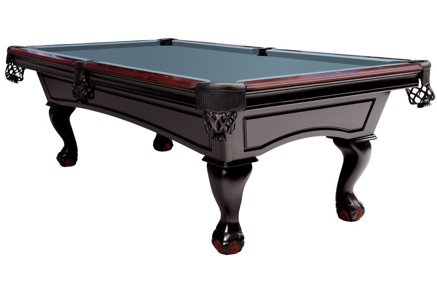 Billardtisch, Pool, Dover, 8 ft. (Fuß), schwarz, Simonis 760 puderblau