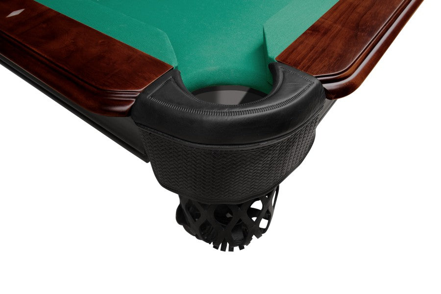 Billardtisch, Pool, Dover, 8 ft. (Fuß), schwarz, Simonis 860 gelbgrün