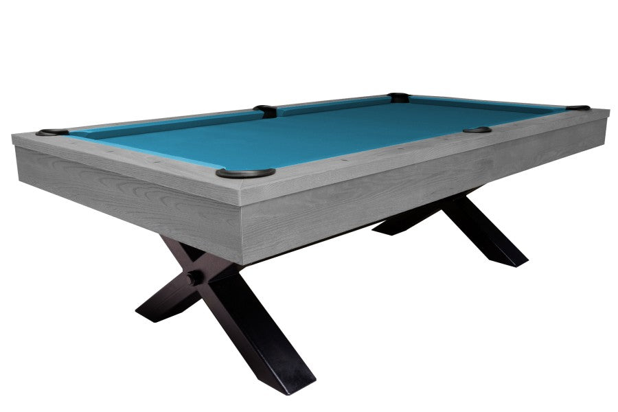 Billardtisch, Pool, Xray, 8 ft. (Fuß), grau, Simonis 860 elektrikblau