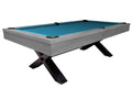 Billardtisch, Pool, Xray, 8 ft. (Fuß), grau, Simonis 760 elektrikblau