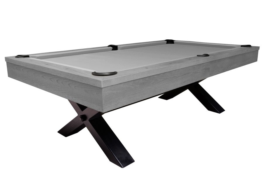 Billardtisch, Pool, Xray, 8 ft. (Fuß), grau, Clubtuch grau
