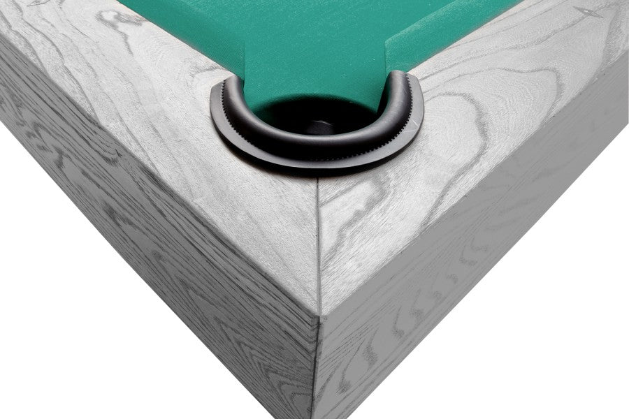 Billardtisch, Pool, Xray, 8 ft. (Fuß), grau, Clubtuch burgund
