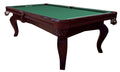 Billardtisch, Pool, Salem, 8 ft. (Fuß), walnuss, Simonis 760 gelbgrün