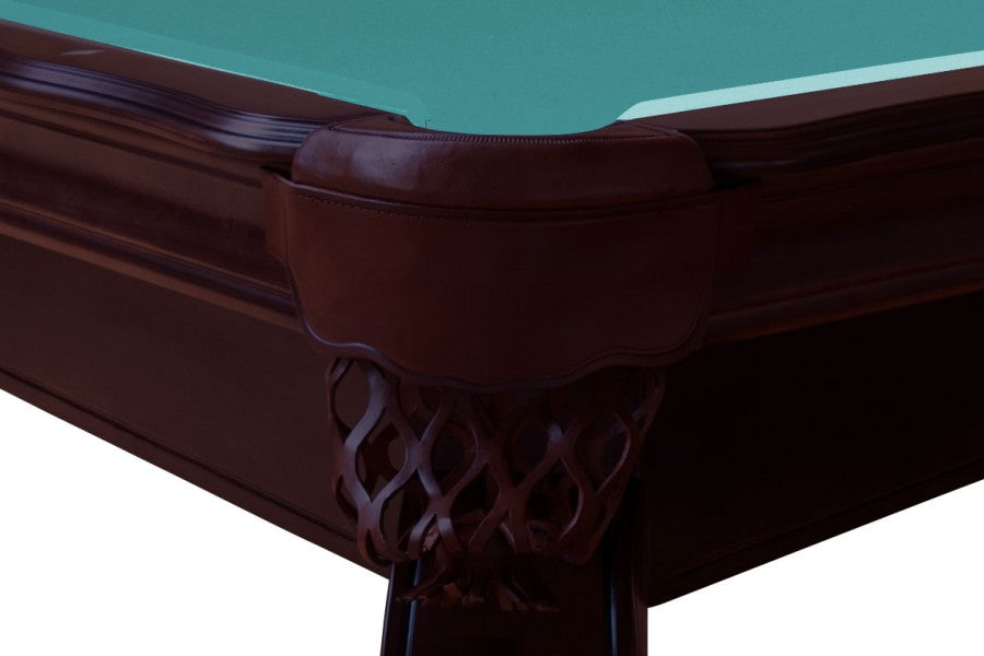 Billardtisch, Pool, Salem, 8 ft. (Fuß), walnuss, Simonis 760 puderblau