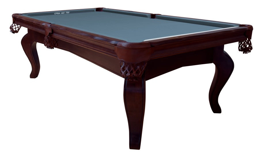 Billardtisch, Pool, Salem, 8 ft. (Fuß), walnuss, Simonis 760 puderblau