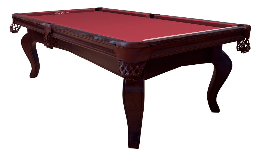 Billardtisch, Pool, Salem, 8 ft. (Fuß), walnuss, Simonis 860 rot
