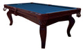 Billardtisch, Pool, Salem, 8 ft. (Fuß), walnuss, Clubtuch royalblau