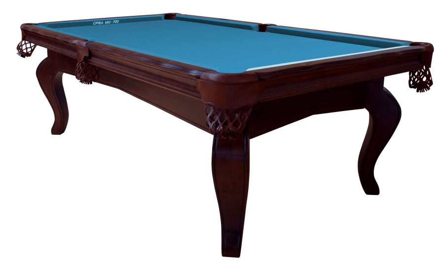 Billardtisch, Pool, Salem, 8 ft. (Fuß), walnuss, Simonis 860 turnierblau