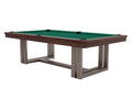 Billardtisch / Esstisch, Pool, Rasson Trillium, 8 ft. (Fuß), walnuss, Simonis 760 gelbgrün