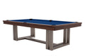 Billardtisch / Esstisch, Pool, Rasson Trillium, 8 ft. (Fuß), walnuss, Simonis 760 royalblau