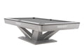 Billardtisch, Pool, Rasson Victory III, silber, CLUB Taschenmaß, 8 ft., Simonis 860 grau
