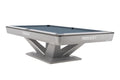 Billardtisch, Pool, Rasson Victory III, silber, CLUB Taschenmaß, 8 ft., Simonis 860 shark grey