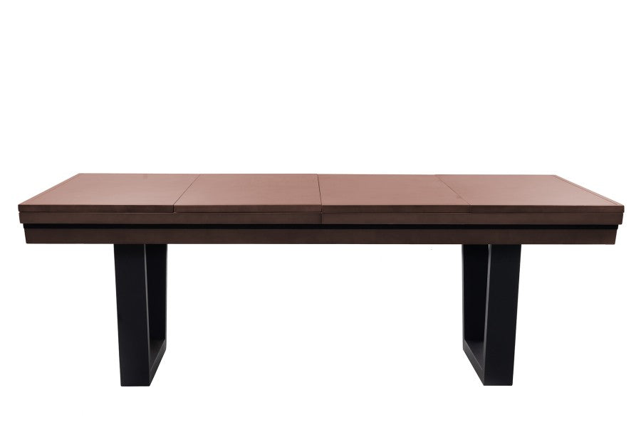 Billardtisch / Esstisch, Pool, Rasson Madrid, walnuss, 7 ft., Simonis 860 turnierblau