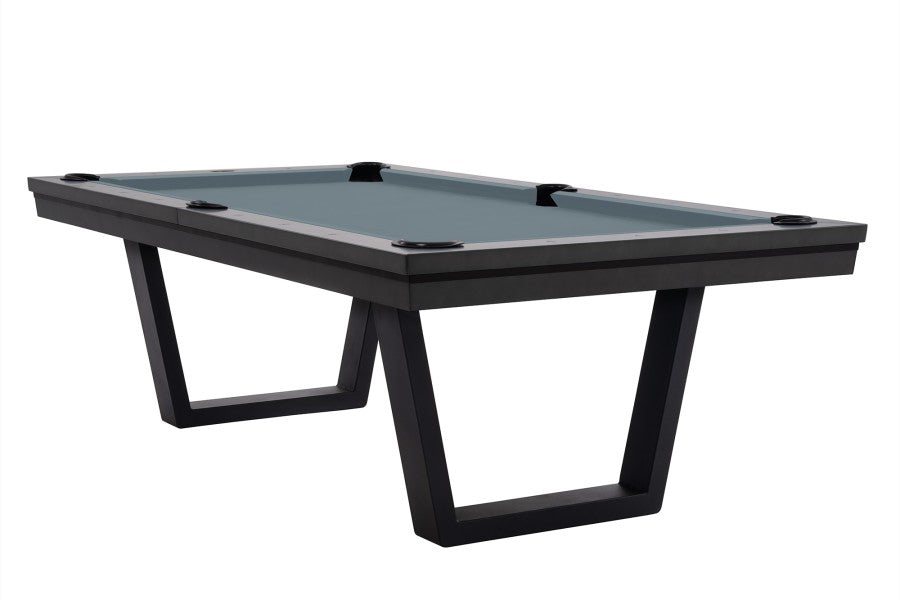 Billardtisch / Esstisch, Pool, Rasson Madrid, grau, 7 ft., Simonis 860 puderblau