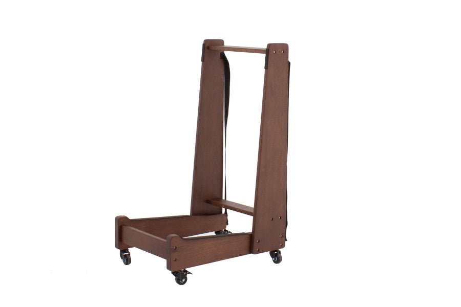 Caddy zum Transportieren von Abdeckplatten, walnuss