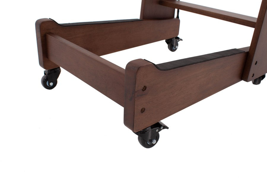Caddy zum Transportieren von Abdeckplatten, walnuss