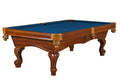 Billardtisch, Pool, York, 8 ft. (Fuß), antikbraun, 8 ft., Simonis 860 royalblau