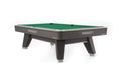 Billardtisch, Pool, Rasson ACURRA (MR-SUNG SERIES), 9 ft. (Fuß), grau (Sarum Strand), CLUB Taschenmaß, Simonis 760 gelbgrün