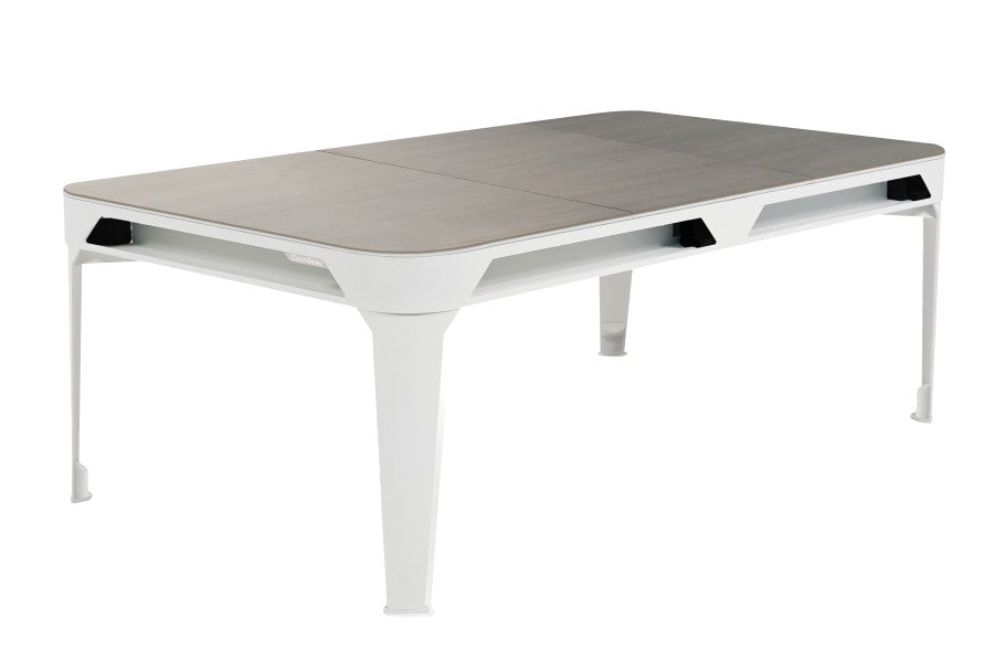 Abdeckplatte, 7 ft. (Fuß), Holzdekor für weißen Cornilleau Hyphen Outdoor Billardtisch