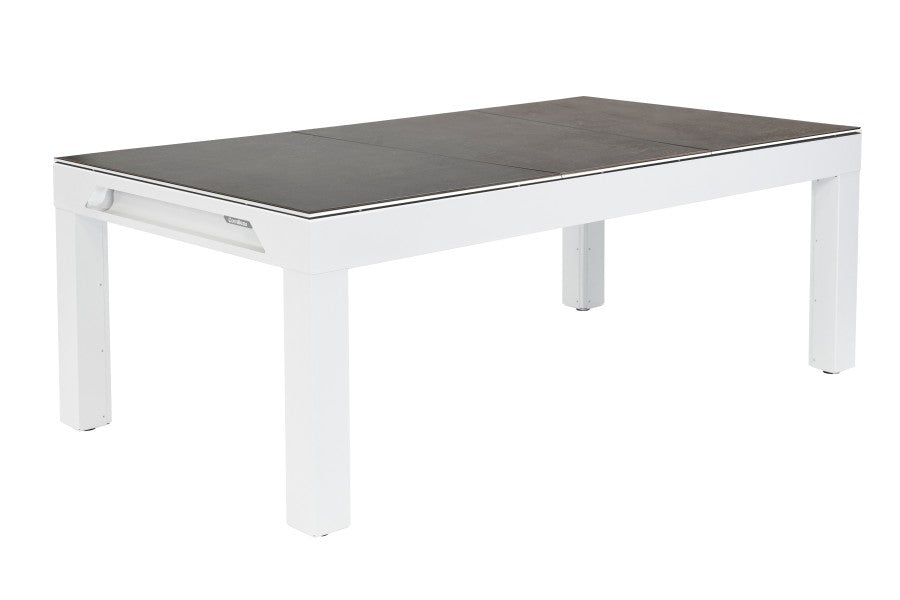 Abdeckplatte, 7 ft. (Fuß), Steindekor für weißen Cornilleau Classic Outdoor Billardtisch