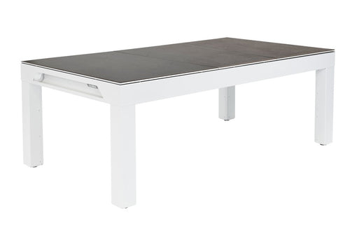 Abdeckplatte, 7 ft. (Fuß), Steindekor für weißen Cornilleau Classic Outdoor Billardtisch