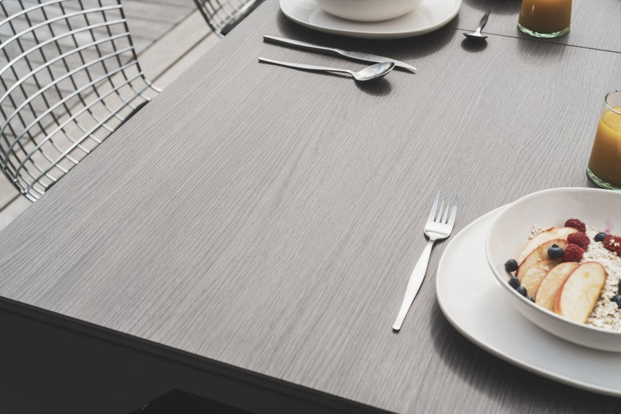 Abdeckplatte, 7 ft. (Fuß), Holzdekor für schwarzen Cornilleau Classic Outdoor Billardtisch