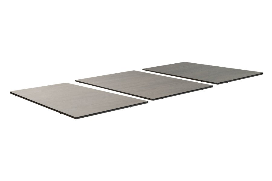 Abdeckplatte, 7 ft. (Fuß), Holzdekor für schwarzen Cornilleau Classic Outdoor Billardtisch