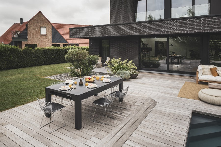 Abdeckplatte, 7 ft. (Fuß), Steindekor für schwarzen Cornilleau Classic Outdoor Billardtisch