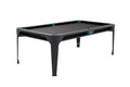 Billardtisch, Pool, Cornilleau Hyphen Outdoor, 7 ft. (Fuß), schwarz, Spielfläche: Dunkelgrau, Taschen: Meergrün