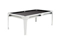 Billardtisch, Pool, Cornilleau Hyphen Outdoor, 7 ft. (Fuß), weiß, Spielfläche: Dunkelgrau, Taschen: Weiß