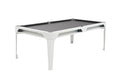 Billardtisch, Pool, Cornilleau Hyphen Outdoor, 7 ft. (Fuß), weiß, Spielfläche: Hellgrau, Taschen: Weiß