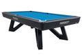 Billardtisch, Pool, Rasson Wolf, 9 ft. (Fuß), schwarz, EPBF Taschenmaß, Simonis 860 turnierblau