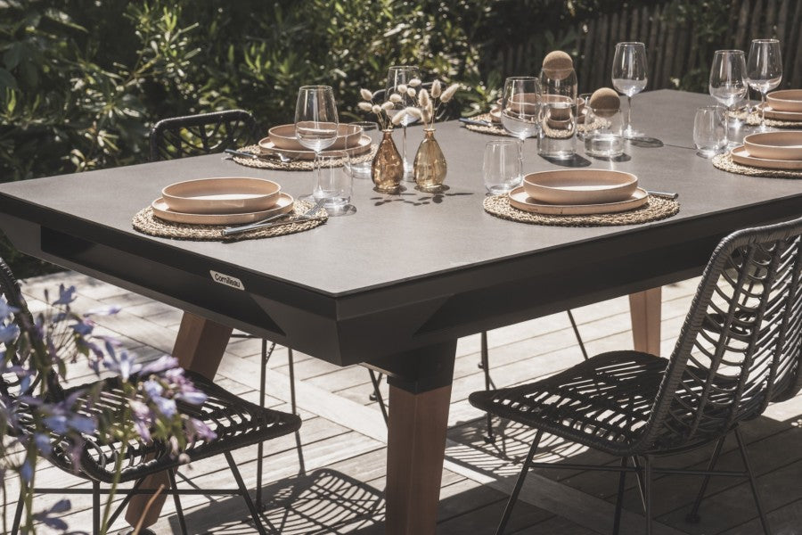 Billardtisch, Pool, Cornilleau Origin Outdoor, 7 ft. (Fuß), schwarz