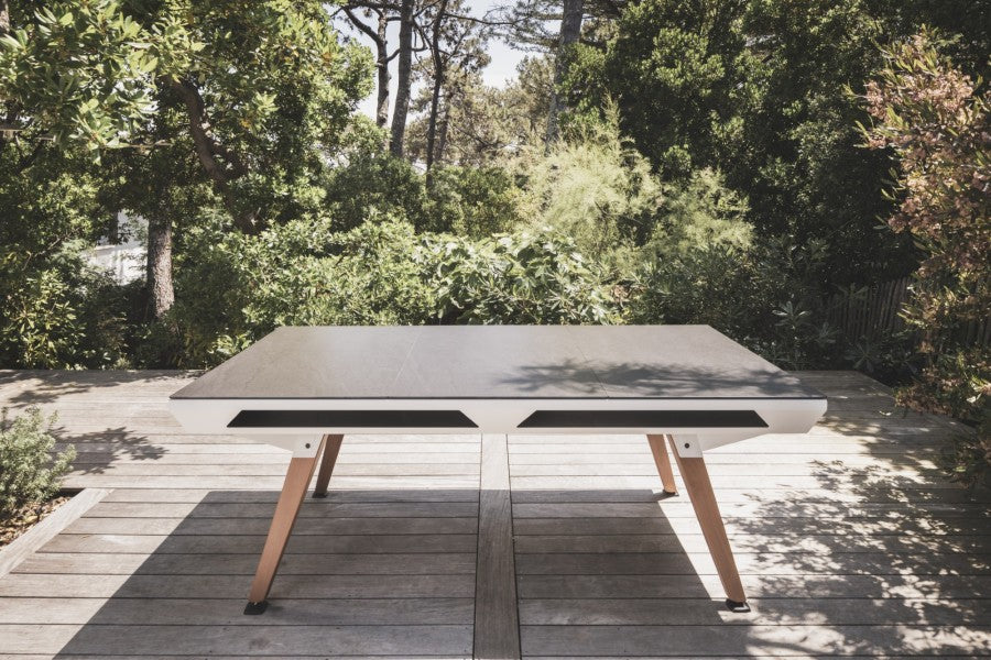 Billardtisch, Pool, Cornilleau Origin Outdoor, 7 ft. (Fuß), weiß